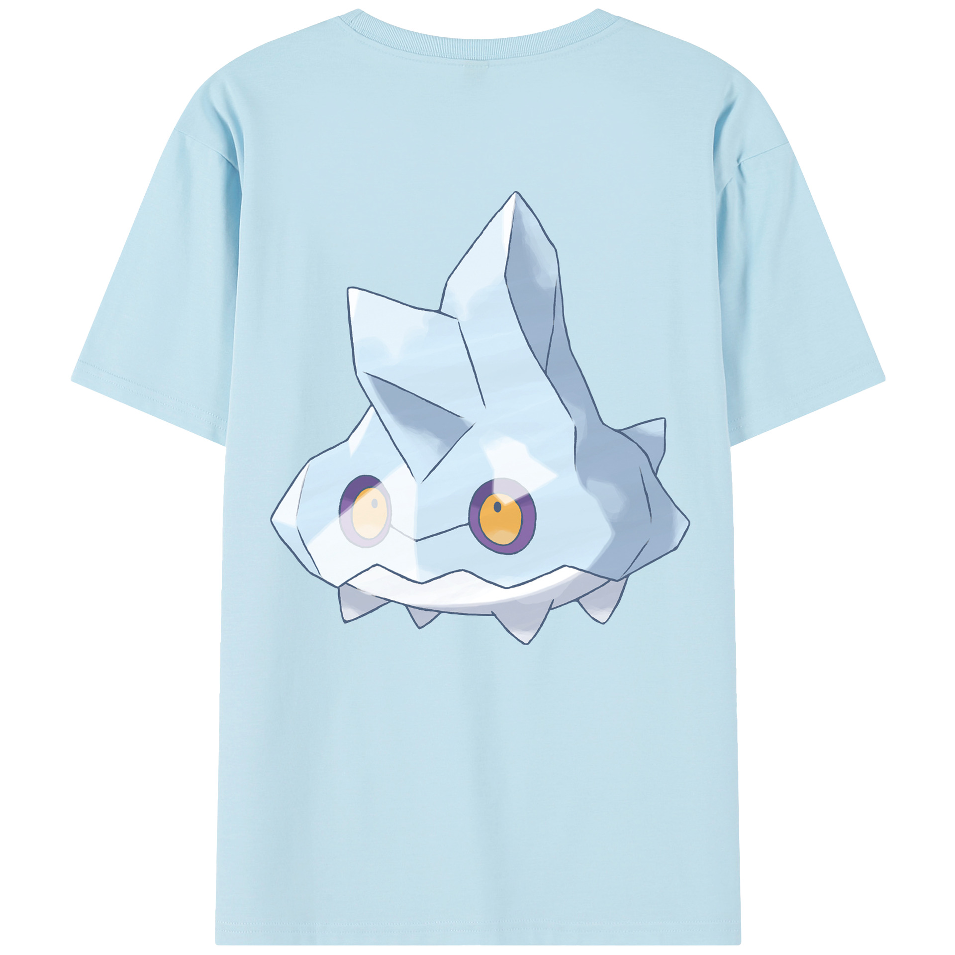 （画像用） ポケットモンスター Pokémon 綿100％半袖Tシャツ（背面プリント）